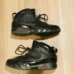 Jordan Retro 9 IX Bred Black Red Size 3Y Women 5